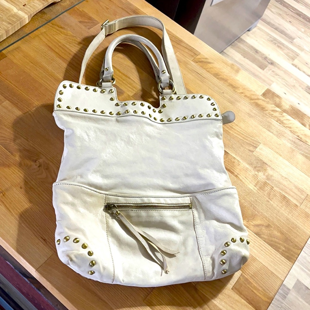 Sorial Leather Purse New York